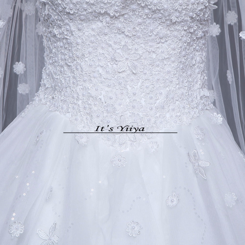 DHL Free Shipping New Train White Vestidos De Novia Design Bride Wedding dresses Boat Neck Quality Wedding Dress IY040