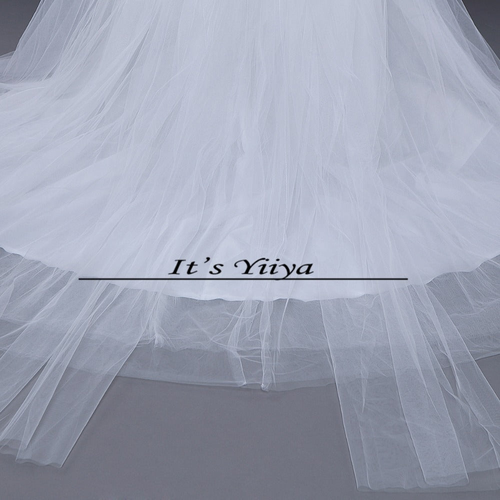 Free shipping 2016 new quality white Boat Neck Mermaid Trailing Vestidos De Novia Train Wedding Gowns Lace up Bride Frocks D95