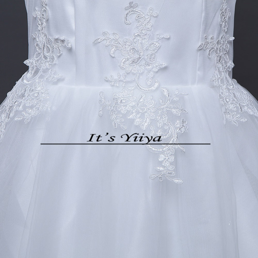 Free shipping 2016 new quality white Boat Neck Mermaid Trailing Vestidos De Novia Train Wedding Gowns Lace up Bride Frocks D95