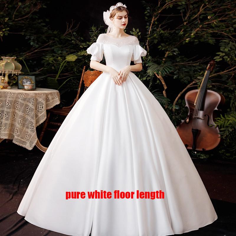 Luxury Bridal Dress With Train Princess Vintage Ball Gown Customize