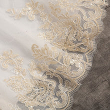 Load image into Gallery viewer, Off The Shoulder Half Sleeve Wedding Gown Lace
