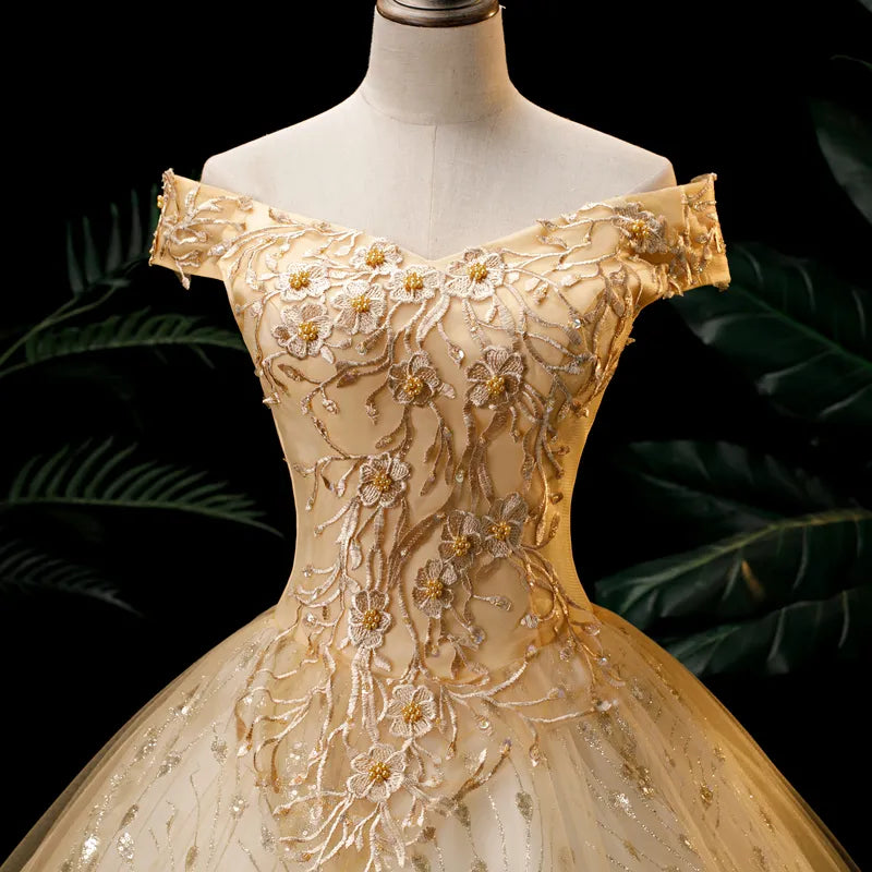 Off The Shoulder Candy Color Quinceanera Dresses