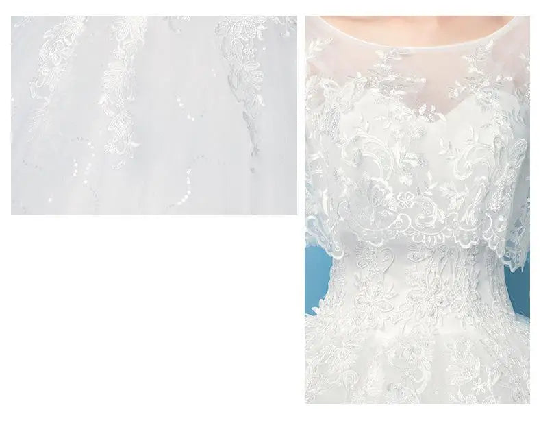 Cheap Sweetheart Korean Pluse Size Wedding Dress New Fashion Elegant Girl Customization Large