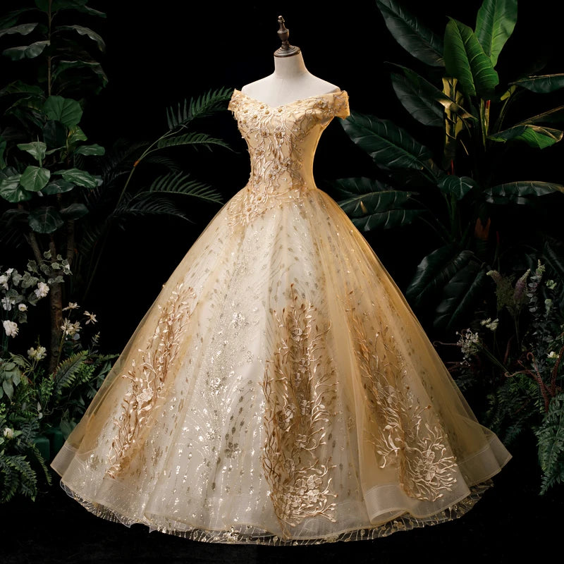 Off The Shoulder Candy Color Quinceanera Dresses
