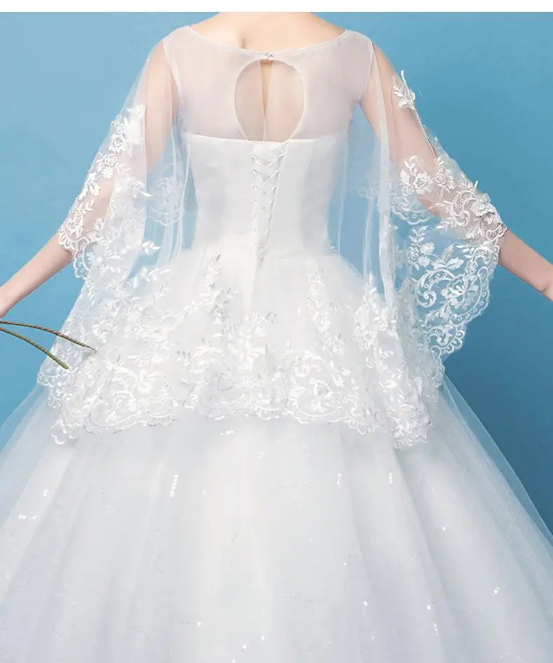 Cheap Sweetheart Korean Pluse Size Wedding Dress New Fashion Elegant Girl Customization Large