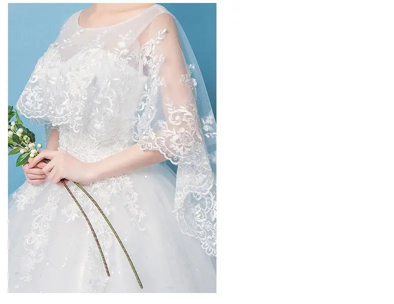 Cheap Sweetheart Korean Pluse Size Wedding Dress New Fashion Elegant Girl Customization Large