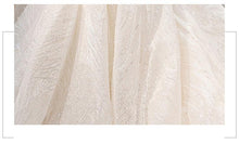Load image into Gallery viewer, Off The Shoulder Wedding Dress Sweep Train Ball Gown Wedding Gown Vestido De Noiva Luxury Prinecess Bride Dress
