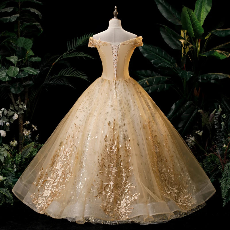 Off The Shoulder Candy Color Quinceanera Dresses