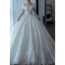 Load image into Gallery viewer, Wedding Dress Off The Shoulder V-neck Sexy Lace

