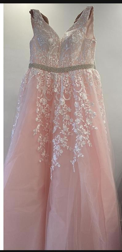 Lace Wedding Dress 2023 Classic V-neck Bridal Dress With Court Train