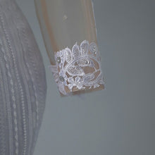 Load image into Gallery viewer, Long Sleeve Mermaid Wedding Dress With Small Train Elegant O Neck
