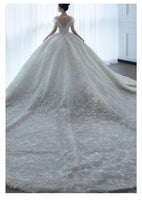Load image into Gallery viewer, Wedding Dress Off The Shoulder V-neck Sexy Lace
