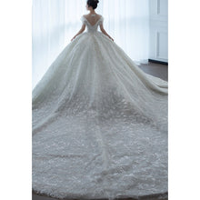 Load image into Gallery viewer, Wedding Dress Off The Shoulder V-neck Sexy Lace
