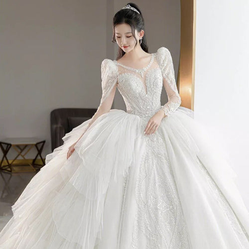 Floor Length Wedding Dress – Elleseal