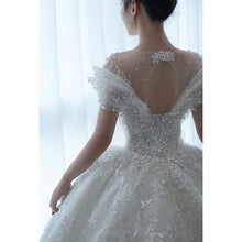 Load image into Gallery viewer, Wedding Dress Off The Shoulder V-neck Sexy Lace
