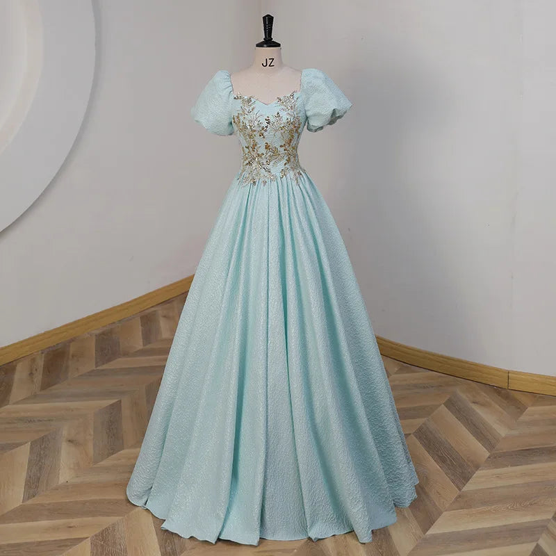 Elegant Ball Gown Women Quinceanera Dresses Appliques Prom Birthday Party Gowns