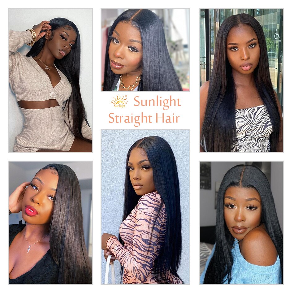 Straight Bundles With Closure 5x5 HD Transparent Lace Closure With Bundles Human Hair 28 30 Inch Remy Hair Weave Extension