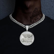 Load image into Gallery viewer, Last Supper Pendant Big Jesus Iced Out
