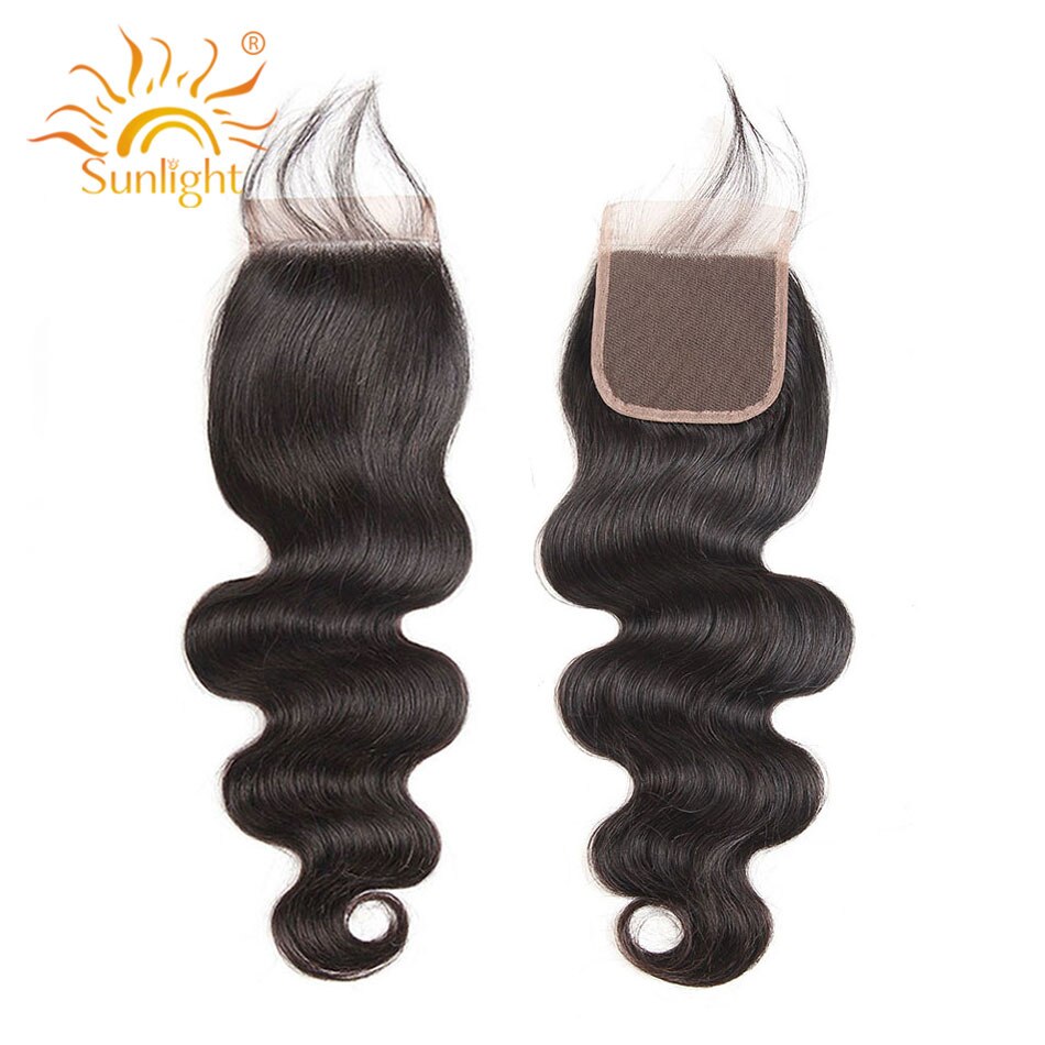 Brazilian Body Wave Hair Bundles With Closure 30 Inch Remy Hair 3/4 Bundles With Closure 4x4 Lace Closure With Bundles