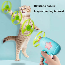 Load image into Gallery viewer, Cat Interactive Teaser Training Toy
