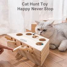 Load image into Gallery viewer, Cat Puzzle Toy Catch Hunt Mouse Game
