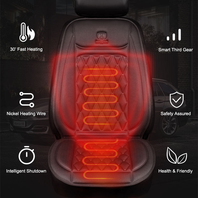 Heated Car Seat Cover 12-24V Universal Car Seat Heater