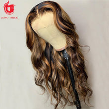 Load image into Gallery viewer, Highlight Wig Human Hair Ombre Lace Front Wigs
