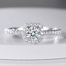 Load image into Gallery viewer, Moissanite Rings 3CT Brilliant Rings For Women Girls Promise Gift
