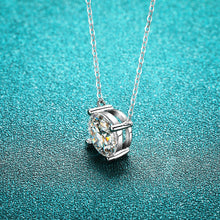 Load image into Gallery viewer, White Gold Plated 1-5CT Moissanite Necklace
