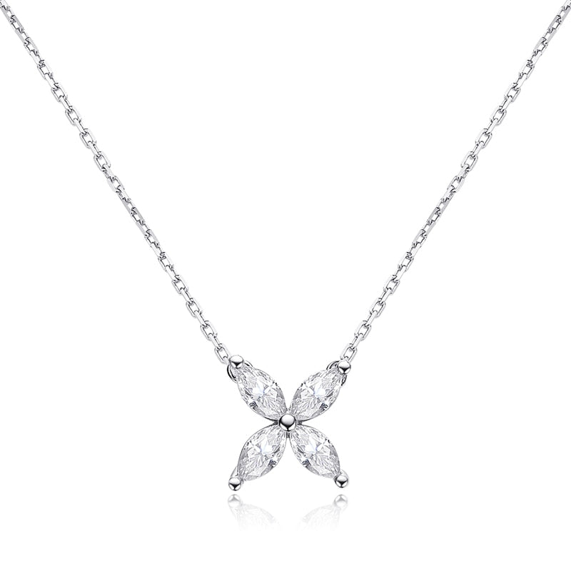 1.2ct Marquise Cut Moissanite Necklace
