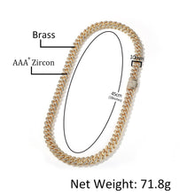 Load image into Gallery viewer, Necklace For Women Diamond Bling Gillter Charm Jewelry For Female Hip Hop Cool Fashion Pendant Summer Style Accessories

