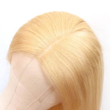 Load image into Gallery viewer, 613 Frontal Wig Honey Blonde Colored Straight Lace Front Human Hair Wigs
