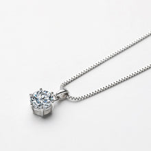 Load image into Gallery viewer, 1 Carat Real Moissanite Pendant Necklace For Women Top Quality
