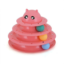 Load image into Gallery viewer, Four Levels Pet Cat Toy Tower
