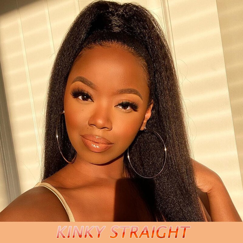 Mogolian Afro Kinky Curly Drawstring Ponytail Extensions Remy 10-28 inch long Clip Ins Yaki Ponytail Human Hair Extension
