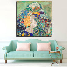 Load image into Gallery viewer, Large sizes Klimt Portrait Baby Cradle print  wall art decoration oil painting wall painting picture No framed
