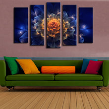 Load image into Gallery viewer, 5 piece Wall Paintings Home Decorative Modern Abstract flower Art combination Paintings for Sale No framed!
