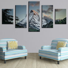 Load image into Gallery viewer, 5 Panel The Winding Path Modern Home Wall Decor Canvas Picture Art Print WALL Painting Set of 5 Each Canvas Arts Unframe

