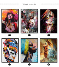 Load image into Gallery viewer, Nordic Canvas Painting Fashion Sex Figure Picture Wall Art Home Decor Poster Living Room Girl Bedroom Abstract Art Oil Painting
