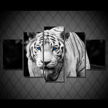 Load image into Gallery viewer, HD Printed White Tiger Landscape Group Painting room decor print poster picture canvas Free shipping/ny-328
