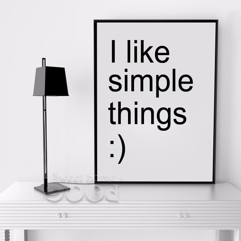 Life Quote Canvas Art Print Painting Poster,  Wall Pictures for Home Decoration, Home Decor YE104