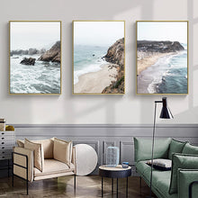 Load image into Gallery viewer, Landscape Wall Art Picture Tropical Sea Beach Nordic Poster Coastal Ocean Nature Seascape Canvas Print Painting Room Decoration
