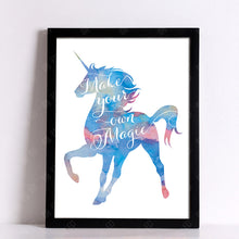 Load image into Gallery viewer, Cuadros Nordic Poster Wall Pictures For Living Room Unicorn Posters And Wall Art Kids Room Animal Canvas Art Poster Unframed
