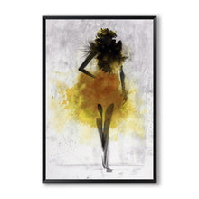Load image into Gallery viewer, Elegant Poetry Dancing Skirt Girl Watercolor Abstract Canvas Painting Art Print Poster Picture Decoration Modern Home Decoration
