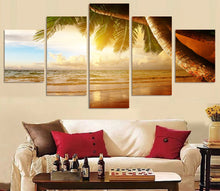 Load image into Gallery viewer, HD Printed tropical sunset paradise Group Painting room decor print poster picture canvas Free shipping/ny-1439
