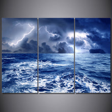 Load image into Gallery viewer, Printed weather rain sky clouds nature sea Painting Canvas Print room decor print poster picture canvas Free shipping/ny-5788
