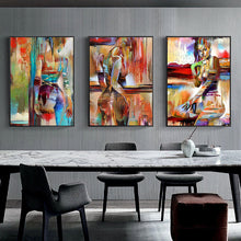Load image into Gallery viewer, Nordic Canvas Painting Fashion Sex Figure Picture Wall Art Home Decor Poster Living Room Girl Bedroom Abstract Art Oil Painting

