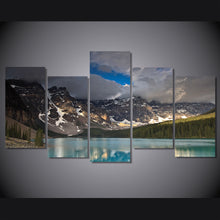 Load image into Gallery viewer, HD Printed dark clouds snow mountain lake Painting Canvas Print room decor print poster picture canvas Free shipping/ny-4315
