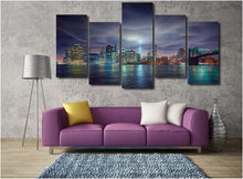 Load image into Gallery viewer, HD Printed ssha gorod nyu york vecher ogni Painting on canvas room decoration print poster picture canvas Free shipping/ny-4964
