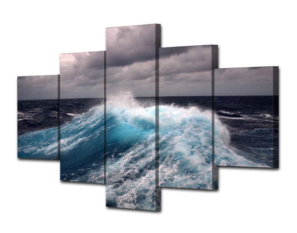 HD Printed Clouds waves Painting Canvas Print room decor print poster picture canvas Free shipping/ny-2287